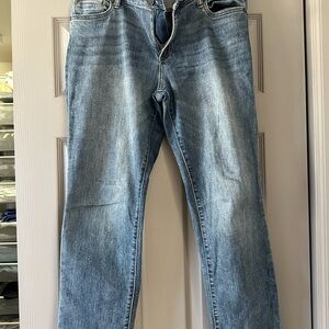 Kut from the Kloth Women's Light Blue Straight Jeans